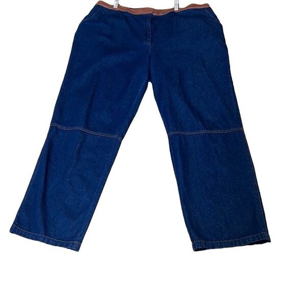 FORENZA VTG Y2K 3166238 100% COTTON PLUS‎ JEANS SIZE 20 - Picture 2 of 9